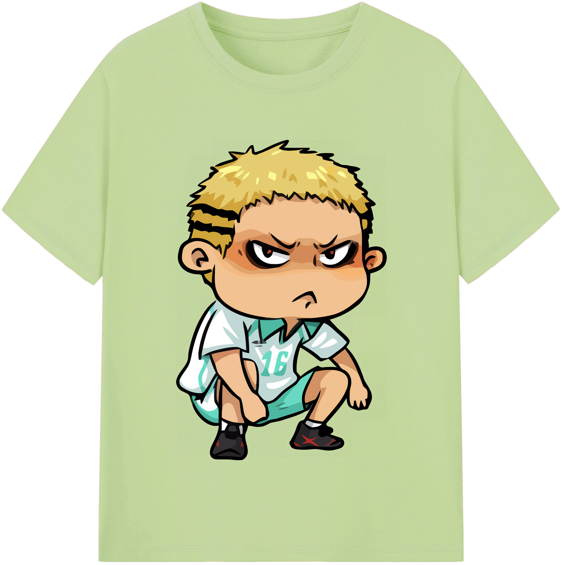 （画像用） ハイキュー!! Haikyu!! 綿100％半袖Tシャツ（フロントプリント）